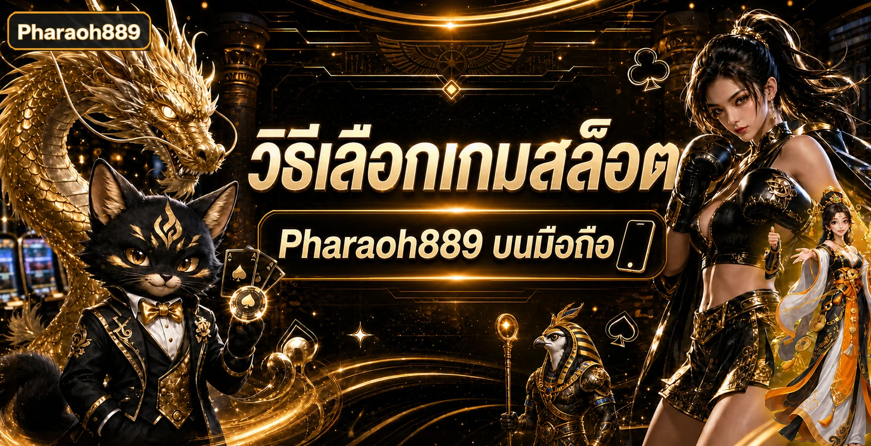 Pharaoh889 วิธีเลือกเกมสล็อตบนมือถือแบบมีข้อมูล